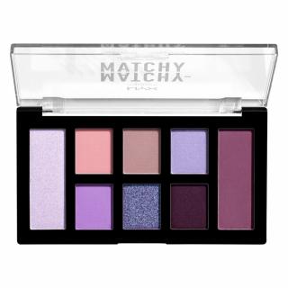 NYX PROFESSIONAL MAKEUP Paletka očních stínů Matchy Matchy Monochromatic Palette (Lilac)