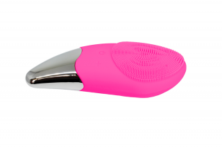 PALSAR7 Oválný masážní kartáček na čištění pleti Barva: Tmavě růžová