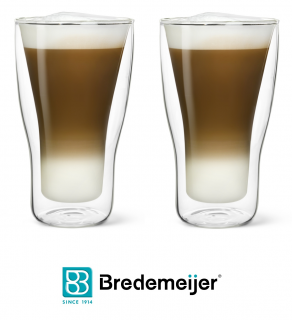 Bredemeijer Sklenice na Latte Machiato 2ks 340 ml