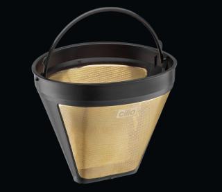 Cilio Permanentní zlatý filtr na kávu velikost 4