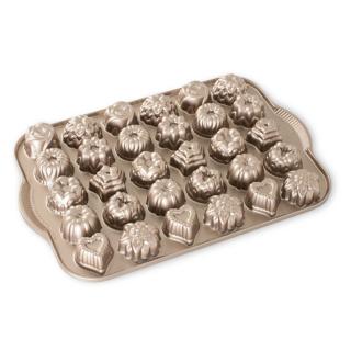 Nordic Ware Minidorty a čokolády plát s 30 formičkami karamelová