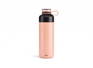 Termoláhev s infuzérem, Insulated Bottle to go, 500 ml, lososová - Lékué