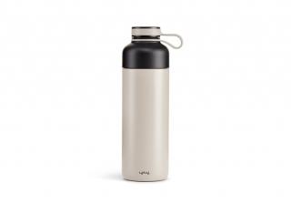 Termoláhev s infuzérem, Insulated Bottle to go, 500 ml, šedá - Lékué