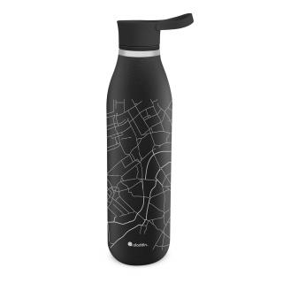 Vakuová láhev CityLoop Thermavac™, eCycle®, 600 ml, Black City - Aladdin