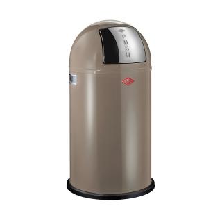 Wesco Pushboy Odpadkový koš 50 l šedohnědý