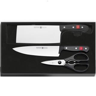 Wüsthof Gourmet 8010 Sada 2 nožů + Kuchyňské nůžky
