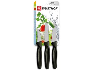 Wüsthof Nůž na zeleninu sada 3 ks černý 9332