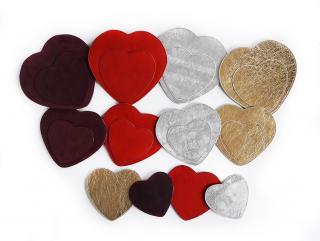 Heart case  kožené pouzdro limitovaná série Velikost a barva: Bonusové - zlato-stříbrné