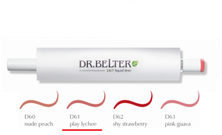 DR.BELTER® Linie GreenTec Make-Up KONTUROVACÍ TEKUTÁ LINKA NA RTY 24/7 Odstín: D61 play lychee