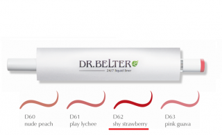 DR.BELTER® Linie GreenTec Make-Up KONTUROVACÍ TEKUTÁ LINKA NA RTY 24/7 Odstín: D62 shy strawberry