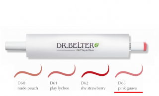 DR.BELTER® Linie GreenTec Make-Up KONTUROVACÍ TEKUTÁ LINKA NA RTY 24/7 Odstín: D63 pink guava