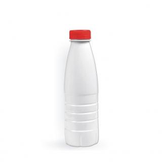 Lahev na mléko AD PET 500ml bílá  CENA LAHVE BEZ UZÁVĚRU - uzávěry objednávejte v sekci související zboží Barva: Bílá, Balení: 1 kus