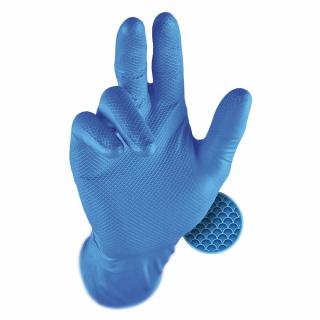 Jednorázové rukavice GRIPPAZ BL (50ks) Velikost: L, Barva: Modrá