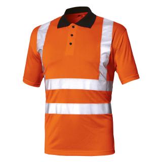 Reflexní Polo Basic Velikost: 2XL, Barva: Oranžová