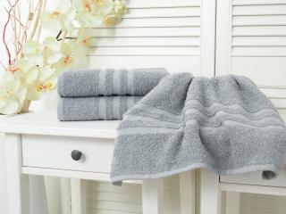 Bavlněný froté ručník Standard - Grey Rozměr: 30 x 50
