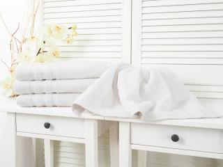 Bavlněný froté ručník Standard - White Rozměr: 30 x 50