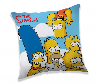 Polštářek licenční 40x40 - The Simpsons Clouds