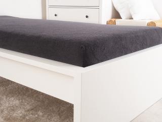 Prostěradlo FROTÉ dětské - Antracit Rozměr: 60 x 120