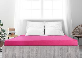 Prostěradlo Froté IDEAL - Fuchsiová Rozměr: 90 x 200