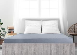 Prostěradlo Froté IDEAL - Šedá Rozměr: 90 x 200
