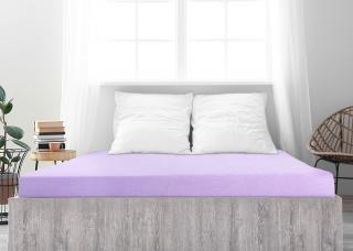 Prostěradlo Froté PERFECT - Fialová Rozměr: 140 - 160 x 200