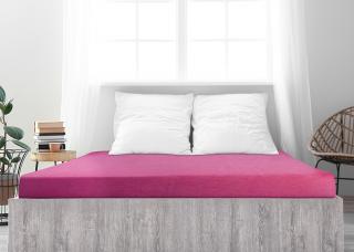 Prostěradlo Froté PERFECT - Fuchsiová Rozměr: 120 x 200