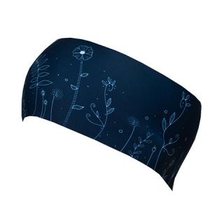 Bjež Active čelenka Barva: Flowerbed midnight, Velikost: UNI