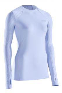 CEP Běžecké tričko Cold Weather dámské Barva: light blue, Velikost: XL