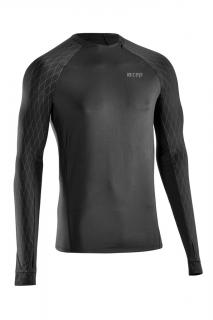 CEP Běžecké tričko Cold Weather pánské Barva: Black, Velikost: XL