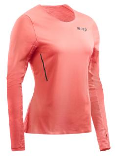 CEP Běžecké tričko s dlouhým rukávem dámské Barva: Růžová, Velikost: M