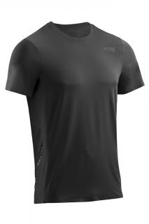 CEP Běžecké tričko s krátkým rukávem pánské Barva: Černá, Velikost: L