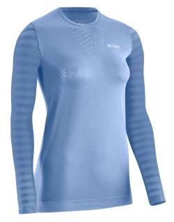 CEP Běžecké tričko Ultralight s dlouhým rukávem dámské Barva: nebesky modrá, Velikost: L