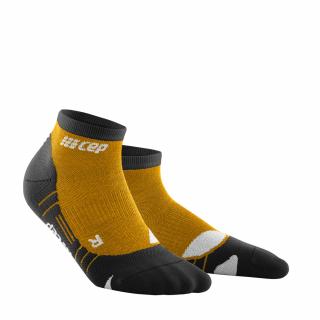 CEP Kotníkové outdoorové Light Merino ponožky dámské Barva: sungold / black, Velikost: II