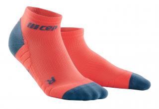 CEP Kotníkové ponožky 3.0 pánské Barva: korálová, Velikost: V