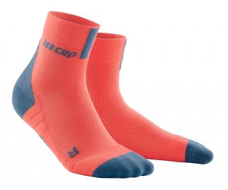 CEP Krátké ponožky 3.0 dámské Barva: korálová, Velikost: II