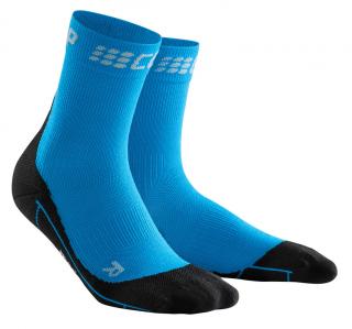 CEP Krátké zimní běžecké ponožky dámské Určení: dámské, Barva: electric blue/black, Velikost: II