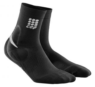 CEP Ponožky s podporou kotníku black dámské Barva: Černá, Velikost: II