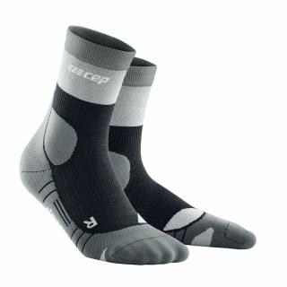 CEP Vysoké outdoorové Light Merino ponožky dámské Barva: stonegrey / grey, Velikost: II