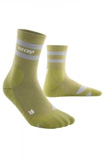 CEP Vysoké outdoorové ponožky merino pánské Určení: pánské, Barva: olive/grey, Velikost: III