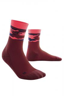 CEP Vysoké ponožky Camocloud dámské Barva: Růžová, Velikost: II