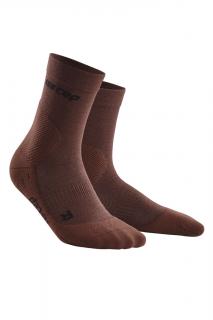 CEP Vysoké zimní ponožky Cold weather pánské Barva: Tmavě oranžová, Velikost: V