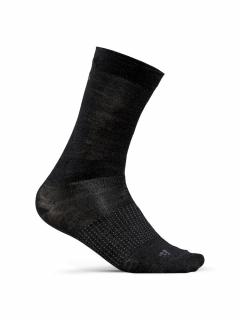 Craft 2-Pack Wool Liner ponožky Barva: Černá, Velikost: 34-36