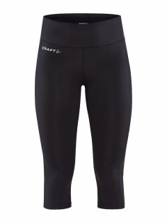 Craft ADV Essence Capri 3/4 kalhoty dámské Barva: Černá, Velikost: XL