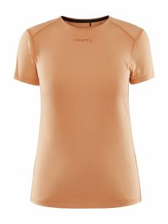Craft ADV Essence Slim SS triko dámské Barva: světle oranžová, Velikost: L