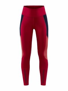 Craft ADV Essence Warm kalhoty dámské Barva: Červená, Velikost: L