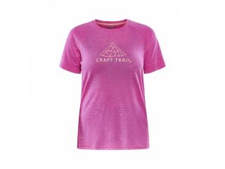 Craft ADV Trail Wool SS triko dámské Barva: Růžová, Velikost: M