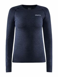 Craft CORE Dry Active Comfort LS triko dámské Barva: tmavě modrá, Velikost: L