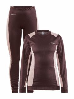 Craft CORE Dry Baselayer set dámský Barva: Červená, Velikost: L