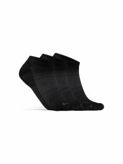 Craft Core Dry Footies 3pack ponožky Barva: Černá, Velikost: 40-42