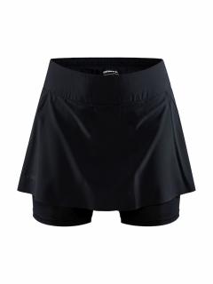 Craft PRO Hypervent 2in1 běžecká sukně Barva: Černá, Velikost: XL